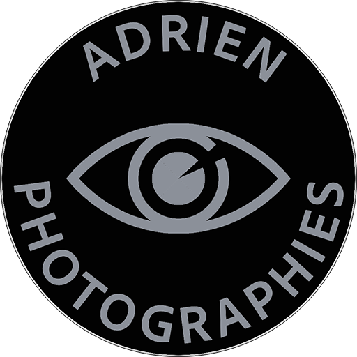Adrien Photographies. Logo site https://adrien-photographies.fr