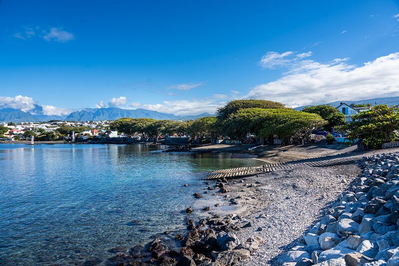 L'ancien débarcadère du port de Terre-Sainte, proche des cabanes des pêcheurs, Réunion 2025.